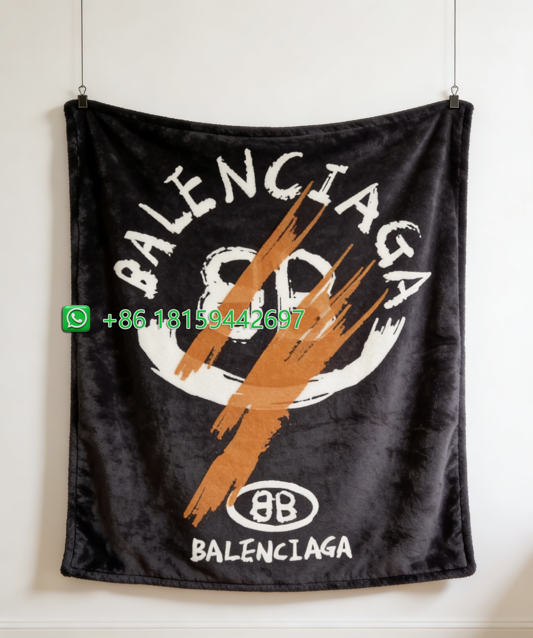 Balenciaga Throw Blankets